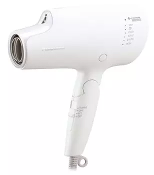 Фен Panasonic Nano Care с высокопроникающими наноминералами Теплый белый цвет и EH-NA0G-W