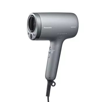 Фен Panasonic Nanocare с большим объемом воздуха, быстрая сушка, оснащенный Nanoe и минералами EH-NA9M-H Noble Gray