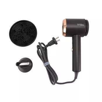 Фен с отрицательными ионами Профессиональный портативный бытовой дорожный постоянный нагрев Быстрый нагрев