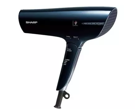 Фен Sharp с плазменным кластером Scalp Esthetic Black IB-JX9K-B