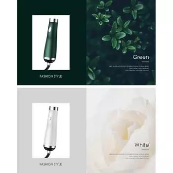 Фен Щетка для стайлинга и увеличения объема 3 режима Легкий 3 в 1 Ионная щетка с горячим воздухом Фен серый