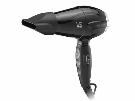 Фен Vidal Sassoon серии Pink, легкий, совместимый с зарубежными странами, черный, VSD-1230/KJ