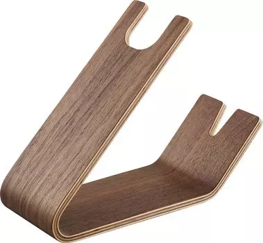 Фен Yamazaki Jitsugyo, подставка для утюга для волос, коричневая xx RIN, подставка для утюга для волос, подставка для сушки волос, Hands Free 1332 & W8.5 D21.7 H17.1cm коричневый