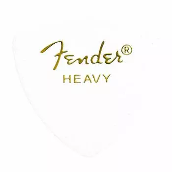 Fender 346 Shape White Heavy 12 pieces pick fender pick /