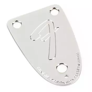 Fender Bus Neck Plate 3 Bolt Tilt Bus F Logo Original Fender