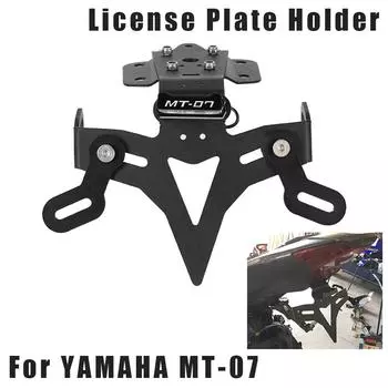 Fender Eliminator для MT-07 MT 07 MT07 2013-2021 2014 2018 мотоциклетный номерной знак держатель регистрационная рамка With MT07