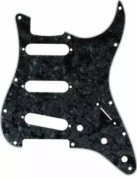Fender Fender Pickguard STRATOCASTER PICKGUARDS BLACK MOTO Black Moto 11-HOLE MODERN-STYLE S/S/S