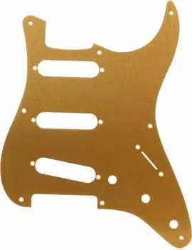 Fender Fender Pickguard STRATOCASTER PICKGUARDS GOLD 8-HOLE 50S VINTAGE-STYLE S/S/S