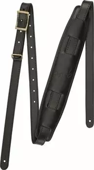 Fender Mustang™ Saddle Strap, Black, Made in the USA