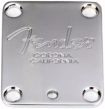 Fender Parts American Series Гитарная грифовая пластина с клеймом 4-болта ® Corona