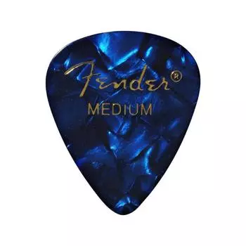 Fender Pick 351 SHAPE PREMIUM PICKS BLUE MEDIUM, MOTO(12PACK)
