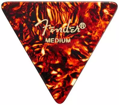 Fender Pick 355 SHAPE CLASSIC CELLULOID PICKS 12 MEDIUM - COUNT,