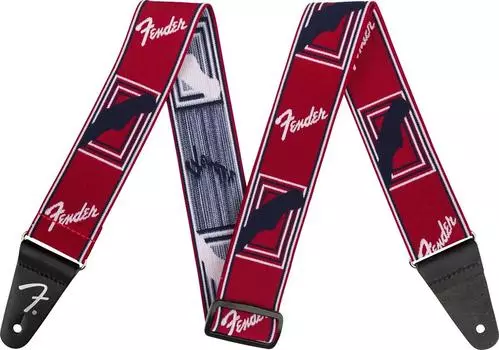 [Fender] Strap Weighless™ 2 Mono Strap, RedWhiteBlue