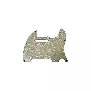 Fender USA Pickguard Standard Tele 8 Screw Holes White Pearl 4 Ply Telecaster Pickguard 992150000 [Item]