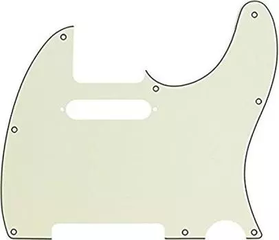 Fender USA Pickguard Standard Tele 8 Screw Holes Mint Greenl 3 Ply Telecaster Pickguard 992154000 [Товар]