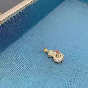 Fengfu Кошелек-сумка с персонажем Ожерелье Женская Индивидуальность Модный Дизайн Маленькая Сумка для Денег Цепочка на Ключицу Ювелирные Изделия