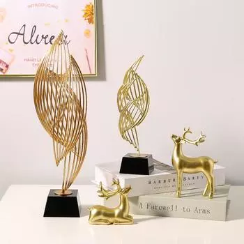 Fengsheng Water Up, очаровательные украшения, крыльцо, гостиная, ТВ-шкаф, винный шкаф, украшение стола, поделки Large Classic Black