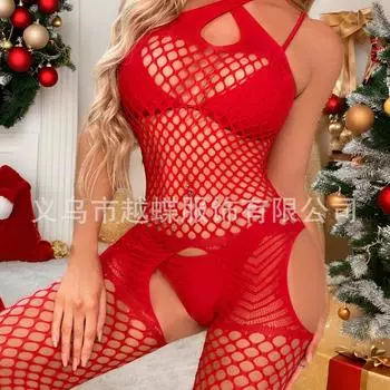 Fengyue Бабочка Шея Сексуальное Нижнее Белье Сексуальная Перспектива Секс Пижама Полый Открытый Файл Свободный Секс 9600 One size (white card + OPP)