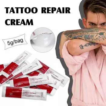 ФЕНИКСИ, 300 шт., Fougera, витаминная мазь, уход за восстановлением татуировок, против шрамов, восстановление кожи, витамин A & D, крем для ухода за татуировкой 30pcs