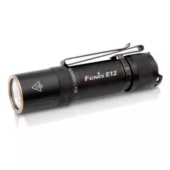 FENIX Light Black 77 мм портативный EDC фонарь CA18 светодиод максимальная яркость 160 люмен E12 V2.0 чёрный