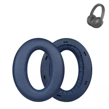 Fenmic Earphone Earpad Ear Cover Replacement Parts for Sony WH-XB910N (Blue)