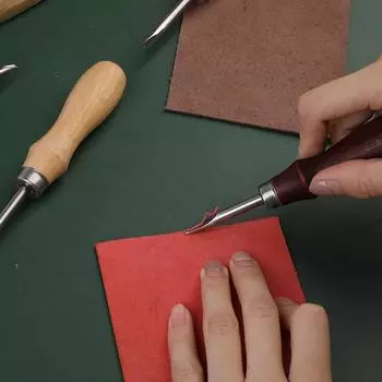 Fenrry 1PC 4 размера резак для кожи набор инструментов для кожаных изделий набор для резки кожи резак для кожи