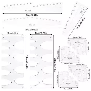Fenrry Кожаный Акриловый Шаблон DIY Рисунок для кожевенного ремесла Скрапбукинг Тиснение Декоративный Угловой Узор Швейный Трафарет Инструмент
