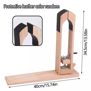 Fenrry Leather Pony Table Настольный зажим для пони с большим ушком иглы для шитья и пилочки для ногтей для самостоятельного шитья кожи вручную