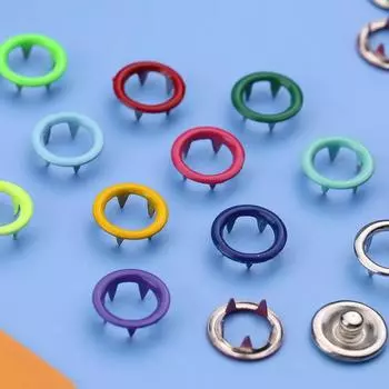 Fenrry Press Prong застежка-гвоздик металлический зубец кнопка кнопка полая с плоскогубцами набор инструментов наборы для одежды швейные сумки обувь