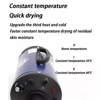 Фены для домашних животных с высокой мощностью, бесшумные, большие, маленькие, для собак и кошек, для сушки тела, для ванны, для укладки волос, портативные, товары для животных, принадлежности синий