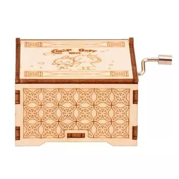 FEOOE креативные деревянные детские развивающие игрушки деревянная 3D головоломка для взрослых классическая музыкальная шкатулка CJ