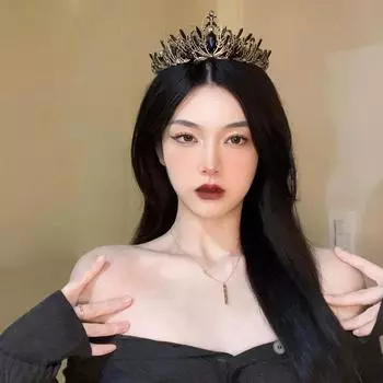 Фея Корона Тиара Женская День Рождения Принцесса 18 лет Взрослый Корона Свадебное Платье Хэллоуин Тиара