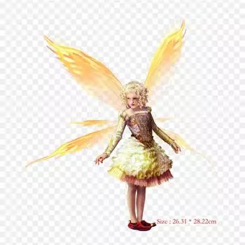 Фея Принцесса Термоперенос Печать Виниловые Нашивки Наклейки для Одежды Аппликации Сделай Сам Моющиеся Нашивки