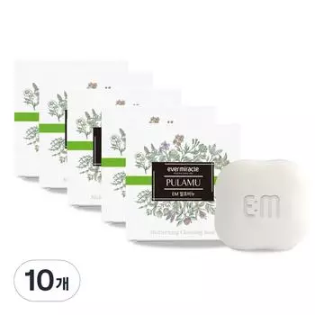 Ферментированное мыло Evermiracle Pulamu EM, 85 г, 10 штук