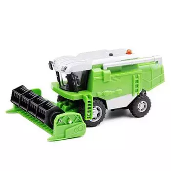 Фермерские игрушки, комбайн, модель грузовика, литой автомобиль, игрушечные машинки, подарок для малышей Size:21*13*9cm зелёный