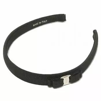 Ferragamo Salvatore Ferragamo 340086 0430314 Повязка на голову Ferragamo Katyusha Bala Черный