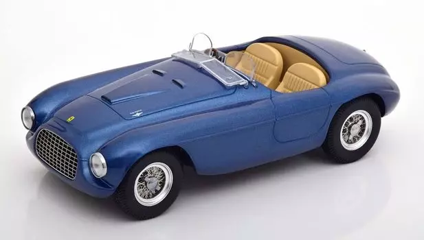 Ferrari 166MM BARCHETTA 1949, синий FERRARI 166MM BARCHETTA 1949 KKDC180912 KK, масштаб 1/18 [Товар] синий