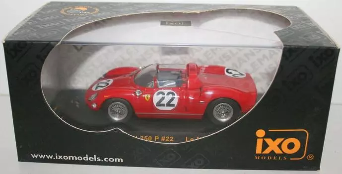 Ferrari 250P 1963 Le Mans 24H 3-е место Мальоли, Иксо 1/43 # 22 M. Паркс/У.
