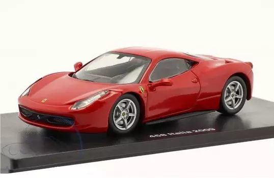 Ferrari minicar FERRARI 458 Italy 2009 with case 1/43 (red) [item] красный