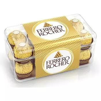 Ферреро. [Limited] Rocher T-16 200 гФирменный шоколад Ferrero, всемирно известный шоколад, созданный с использованием более 7 Фирменный шоколад Ferrero, всемирно известный шоколад, созданный с использованием 1
