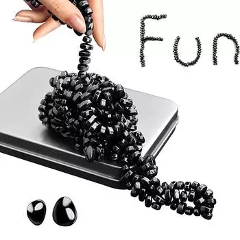 Ферритовая шпатлевка красочная более 500 слабых магнитных ферритовых камней удовлетворяющие магнитные камни настольные игрушки для офиса и игрушки-фиджет