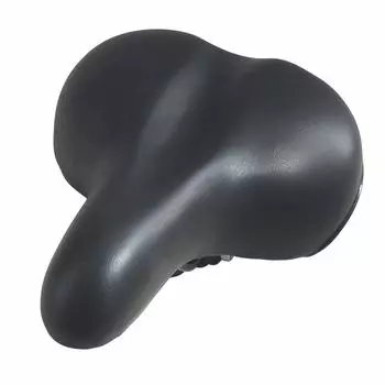 fesley Bicycle Waterproof Saddle Thick Standard Model Easy Replacement Saddle Black