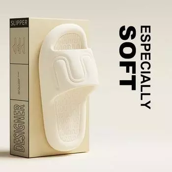 Feslishoet женские тапочки толстые плоские модные стильные тапочки для ванной нескользящие трендовые универсальные туфли женские шлепанцы 40-41 чёрный