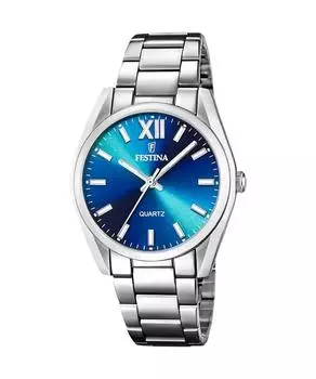 Festina Alegria Нержавеющая сталь Синий циферблат Кварцевые F20622-I Женские часы синий