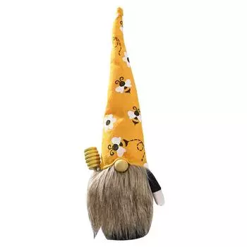 Festival Bee Bearded Faceless Doll Handcrafted Details Christmas Home Decor