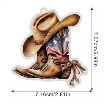 Festive Cartoon Dachshund Dog Car Hanging Ornament For Holiday Home Decor 1