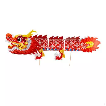 Festive Dragon Lantern Making Red