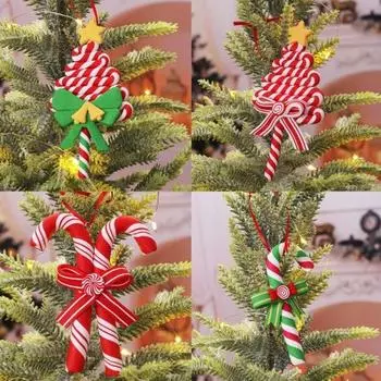 Festive Soft Clay Pendant Eye-catching Fade Resistant Uniformly Colored A