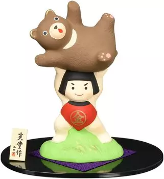 Фестиваль кукол Yakushi Kiln May, цветная одежда для мальчиков Kintaro (большой)