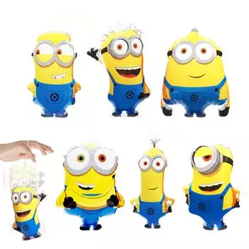 Фестиваль Миньоны Воздушный Йо-Йо 6 видов Большая сумка 24 набора Приз Ассортимент Персонаж Милый Спасибо [Счастливые поставки] [Фестивали/Мероприятия/Детский жёлтый